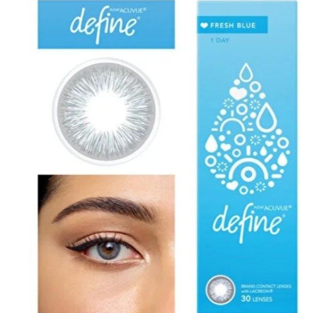 عدسات أكيوفيو ديفاين فريش بلو الطبية اليومية