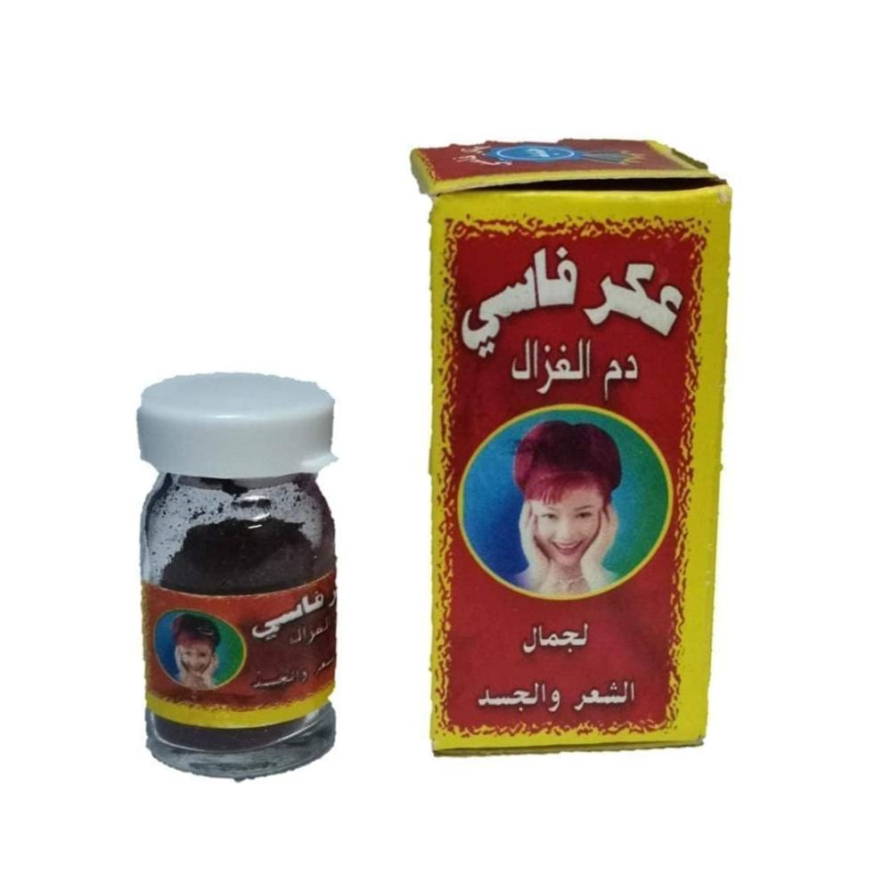 عكر فاسي دم الغزال كرتول احمر صغير