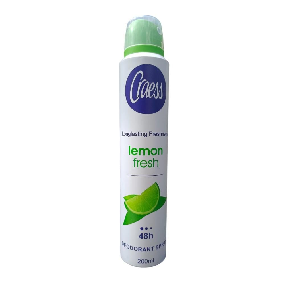 بخاخ مزيل العرق كريس ليمون طازج 200 مل Lemon Fresh