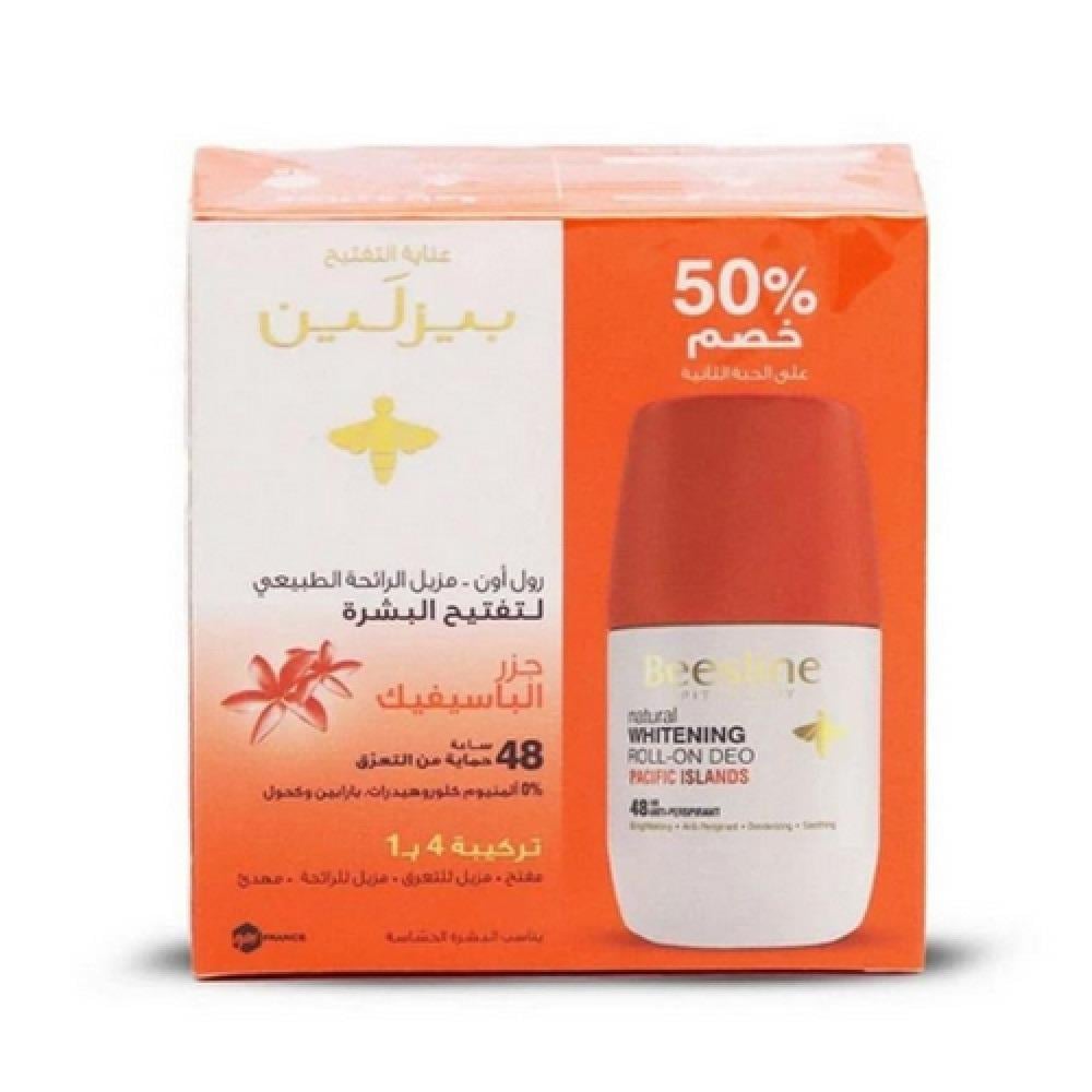 بيزلين مزيل عرق جزر الباسيفيك 4ب1 50+50 مل