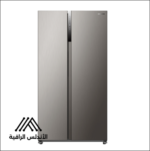 ثلاجة دولابي من هيتاشي بسعة 18.6 قدم، تصميم أنيق و...