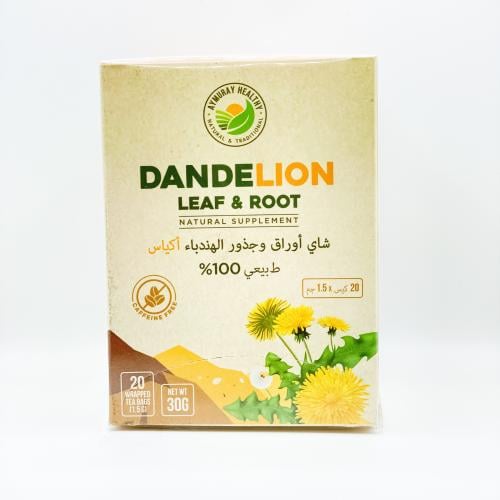 شاي أوراق وجذور الهندباء أكياس