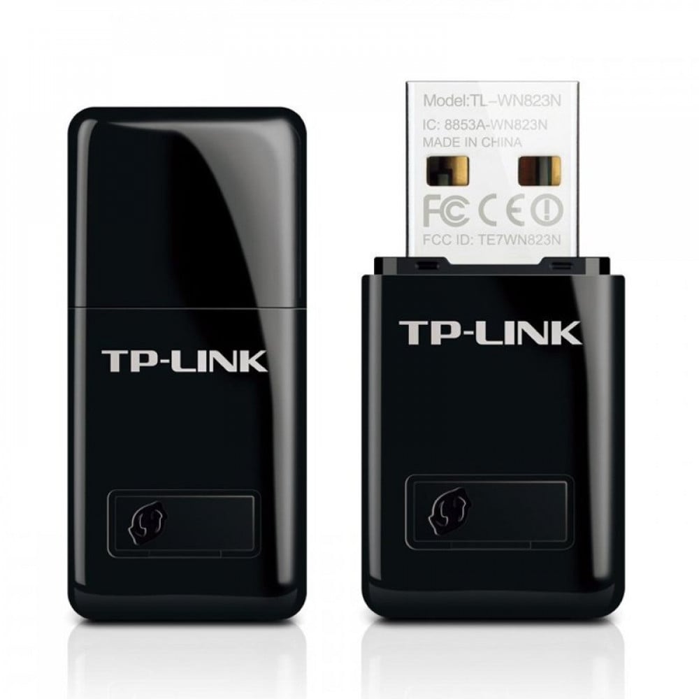 محول WIFI يو اس بي صغير لاسلكي لا سلكي 300 ميجابايت TL-WN823N