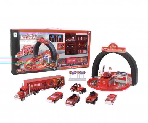 الشاحنة و المدار - سيارة المطافي