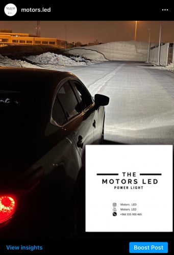 نور ليد واطي ع مازدا 2013 الى 2018