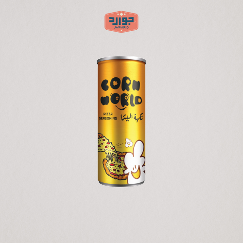نكهة فشار ( البيتزا ) CORN WORLD ( 1كيلو )