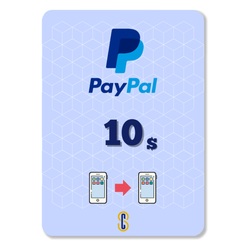 10$ رصيد PayPal