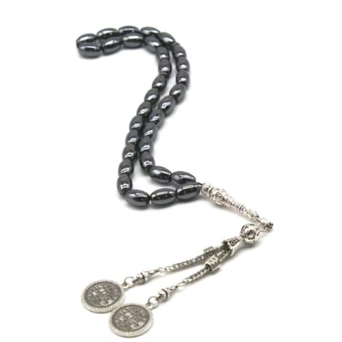 مسباح هيماتيت 33 خرزة