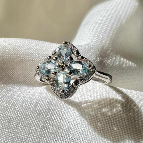 خاتم اكوامارين