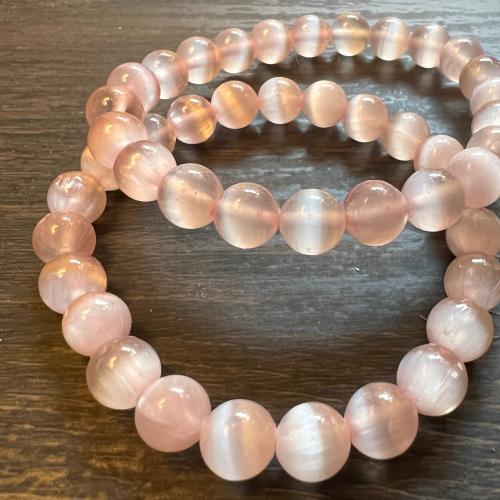 اسوارة سيلينايت وردي 8mm