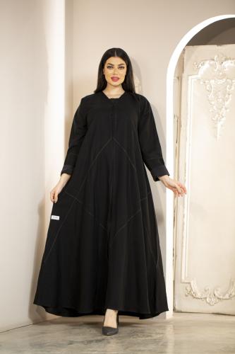 كتان أسود بكم سفطة