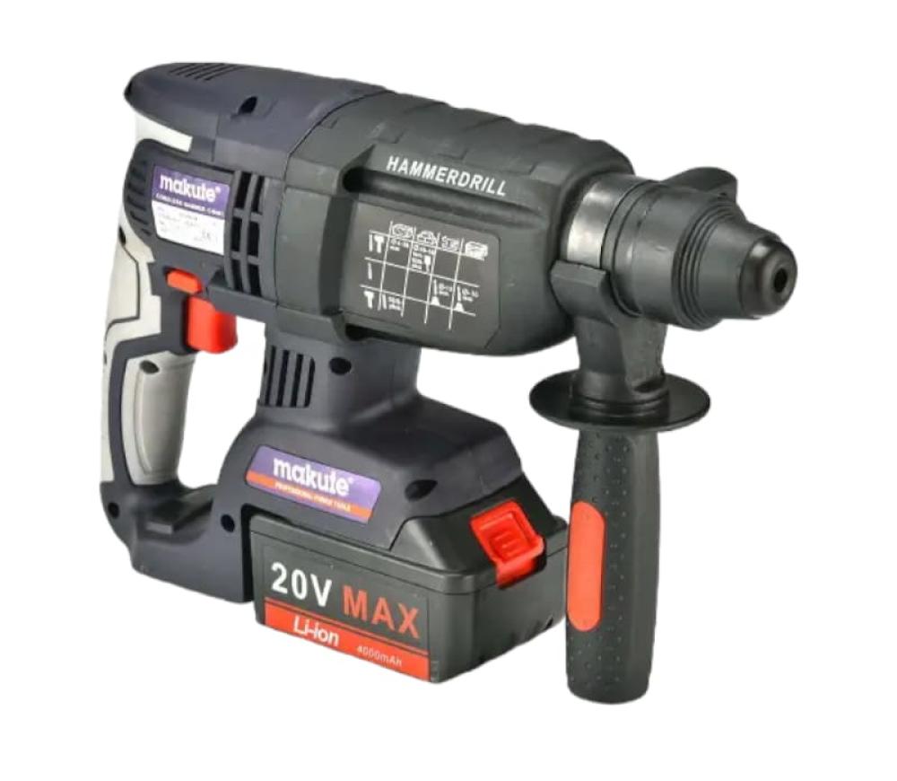 Makute 26mm Cordless Drill, 20V Battery, 4-Piece Set Order it