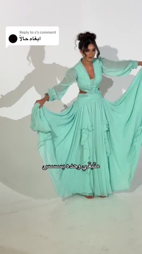 فستان سهرة ناعم 268-2