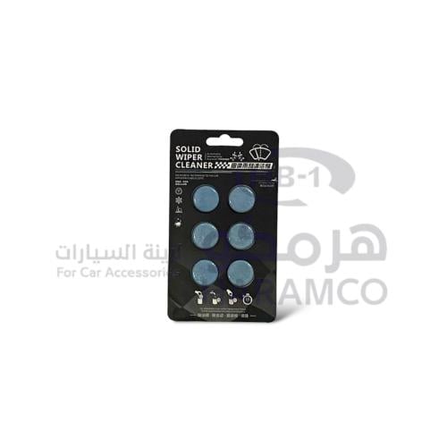 اقراص تنظيف زجاج السيارات الامامي 6 حبات
