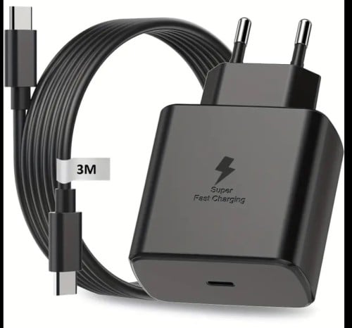 كابل شاحن طويل 3.05 متر C سريع الشحن مع 45 واط USB...