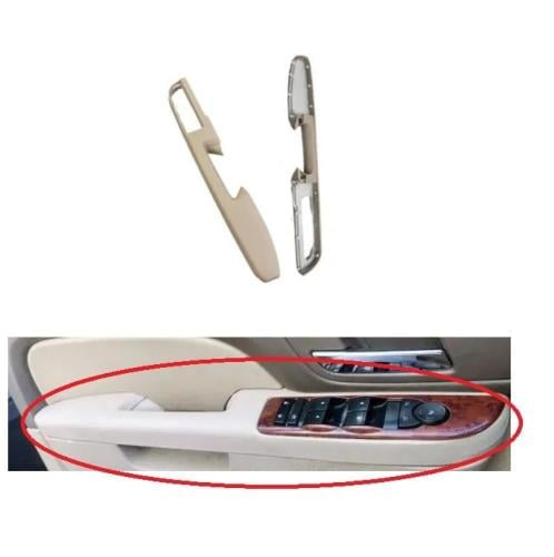 ديكور مسكة يد باب السائق والراكب جمس يوكن - تاهو - سيرا - افلانش - | امامي | 2007-2014| بيج