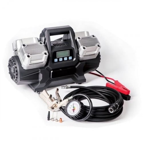 سفاري ماطور هواء 4 سلندر مع لوحة الكترونية + خرطوم هواء + شنطة متوفر