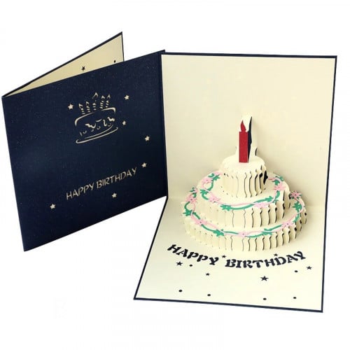 3D birthday card