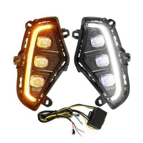 النهار مصباح جيد الإضاءة DRL Led أضواء الضباب تويو...
