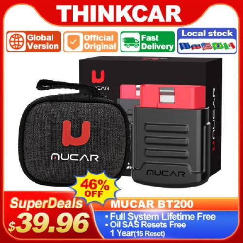 جهاز فحص Obd2 للسيارات مزود بتقنية البلوتوث من MUC...