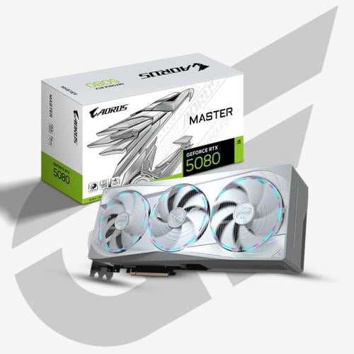 GIGABYTE AORUS RTX 5080 MASTER ICE 16G