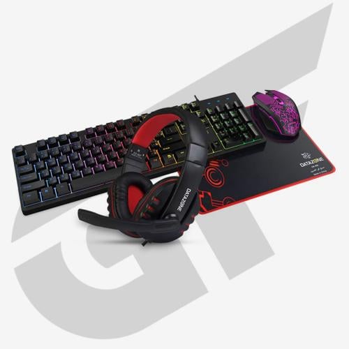 Datazone Gk 490 Gaming 4 in 1 Combo
