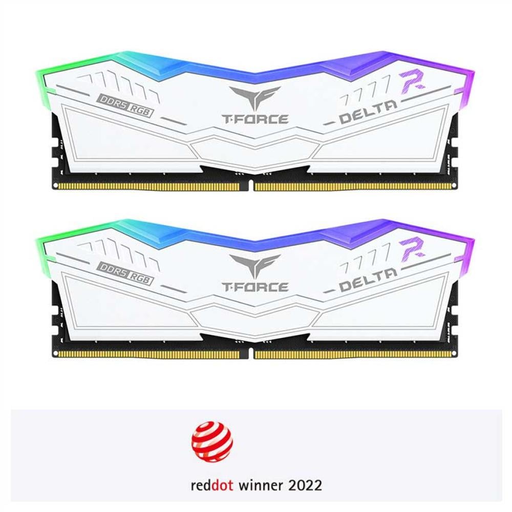 TForce Delta RGB 32gb DDR5 - 6000mhz White