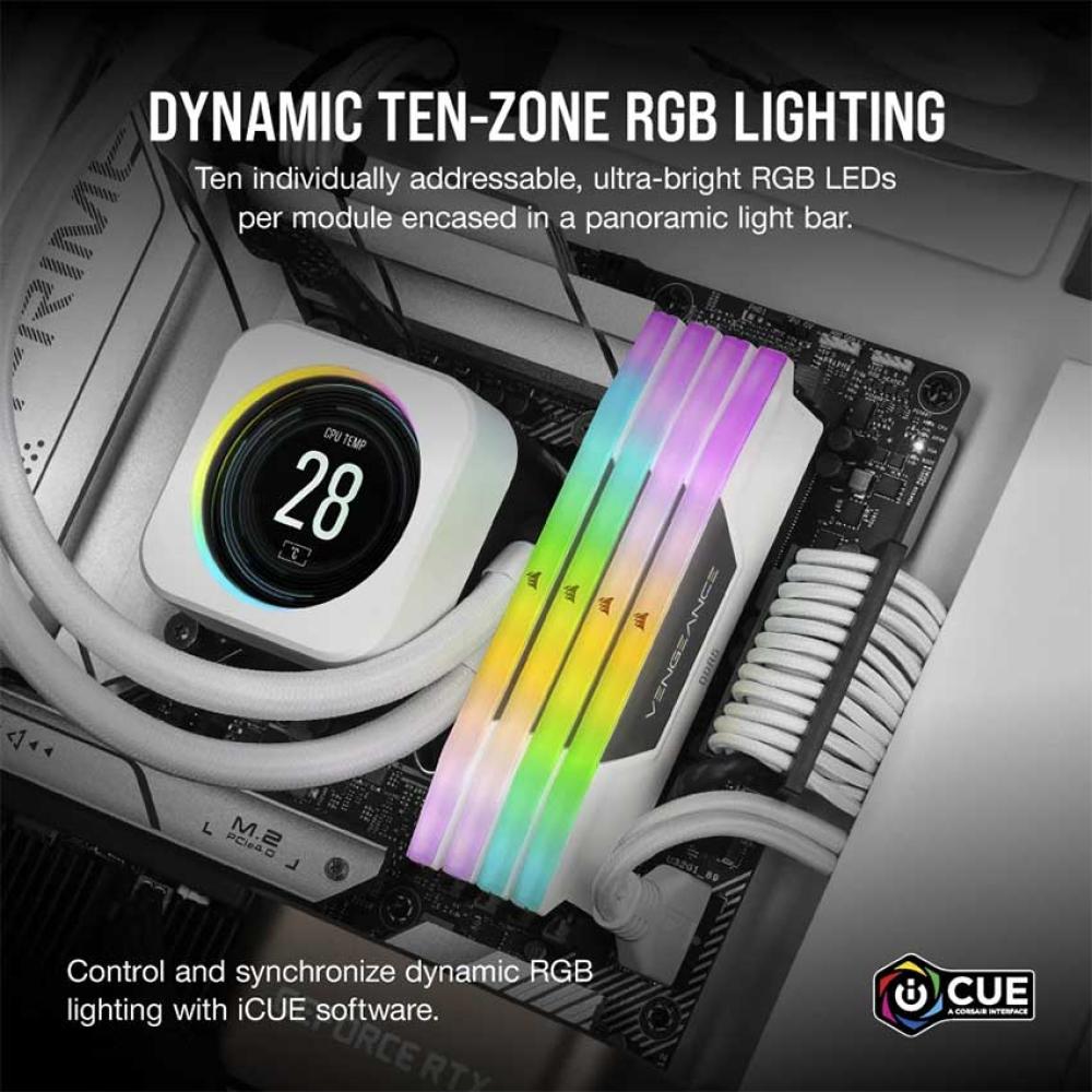 Corsair Vengenace 32GB 6400MHZ DDR5 White