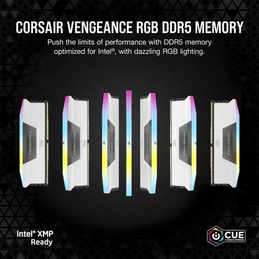 Corsair Vengenace 32GB 6400MHZ DDR5 White