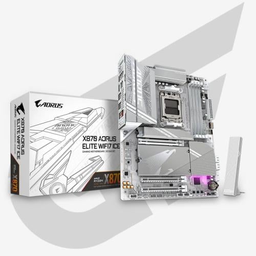 Gigabyte Aorus X870 Elite Wifi 7 Ice