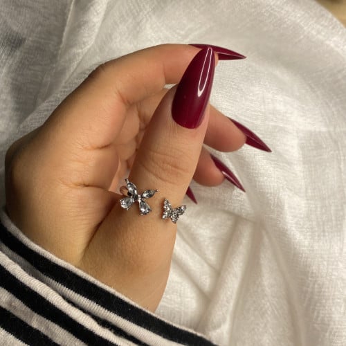 خاتم الفراشه -مقاس واحد