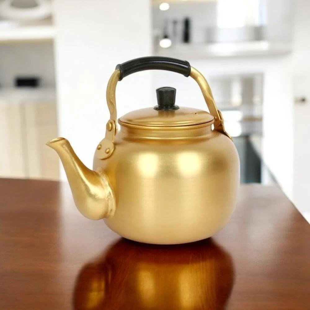 براد شاي المنيوم اصفر كوري 3 لتر