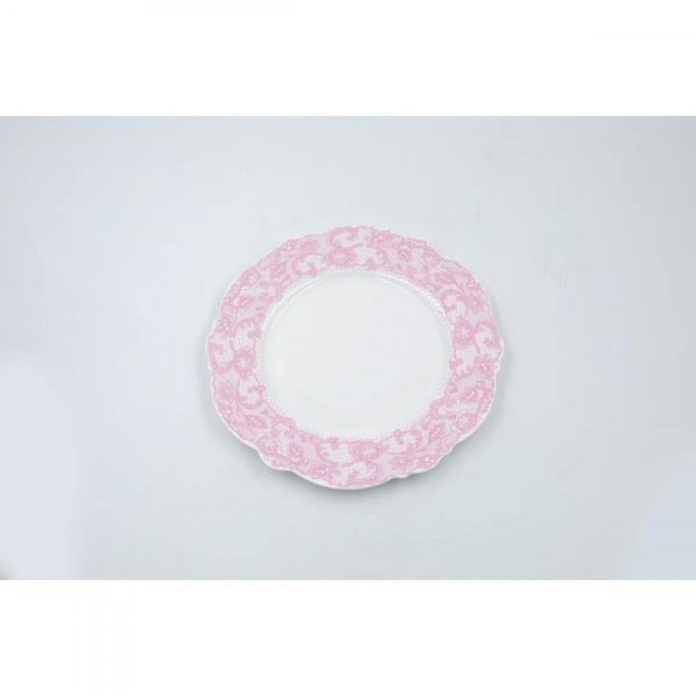 طقم سفرة بورسلان دانتيل107 قطعة