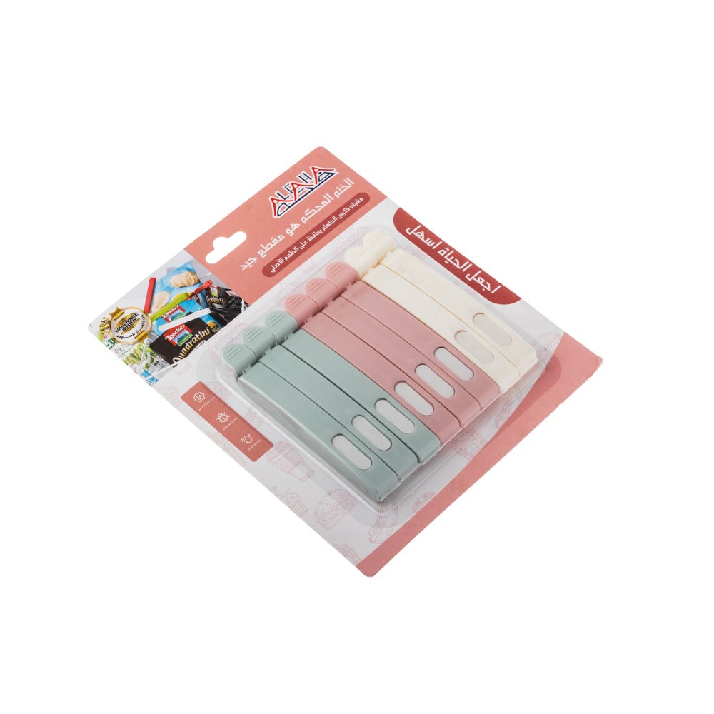 ملاقط اكياس 8 قطعة