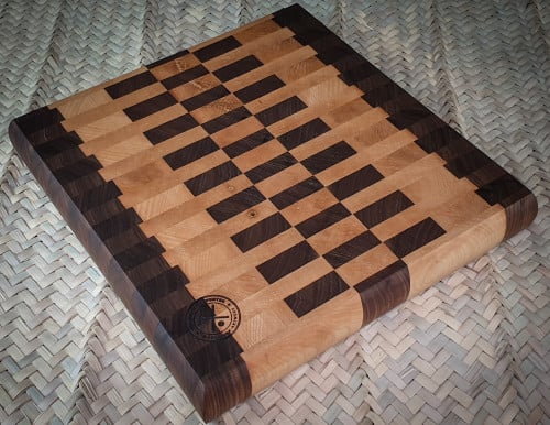 لوح تقطيع وتقديم End Grain