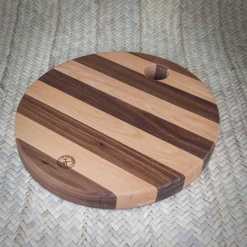 لوح تقطع وتقديم دائري