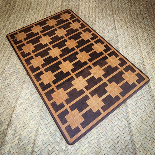 لوح تقطيع وتقديم End Grain (عمل فني)