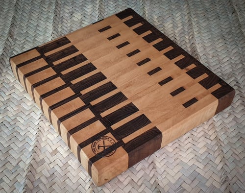 لوح تقطيع وتقديم End Grain