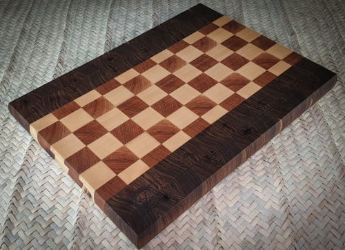 لوح تقطيع وتقديم End Grain