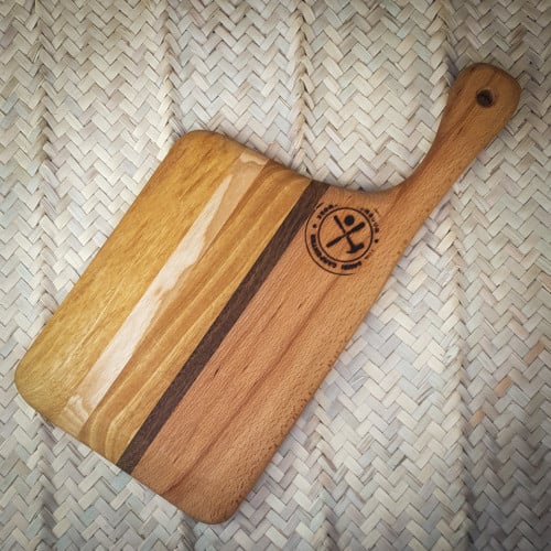 لوح تقديم مقبلات بمقبض