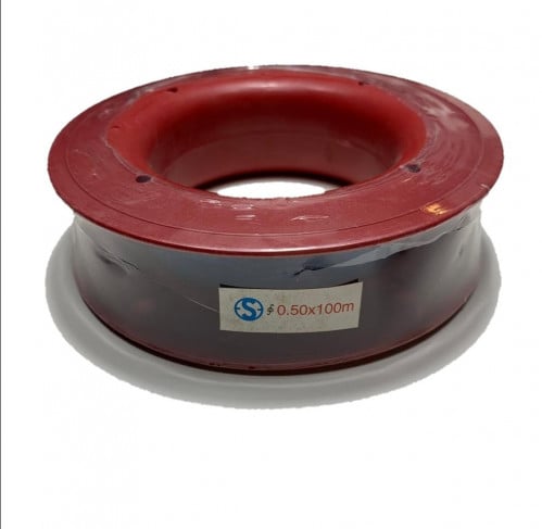 بكرة صيد مع خيط مقاس 0.50 * 100 متر