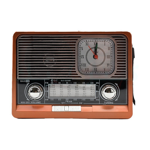 راديو ومكبر صوت مزود بساعة من DLC-32230B