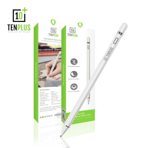 قلم ايباد أبيض من تين بلس TEN PLUS