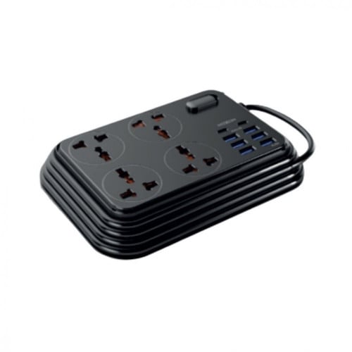 توصيلة كهربائية بعدة منافذ USB من MOXOM