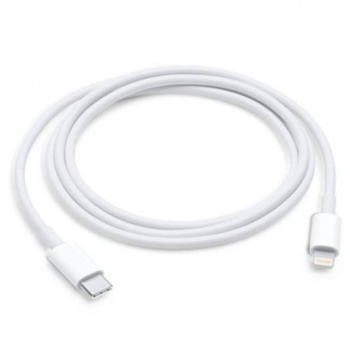 كيبل للآيفون من آبل APPEL بجودة عالية وطول 1 متر وتقنية PD- اللون أبيض