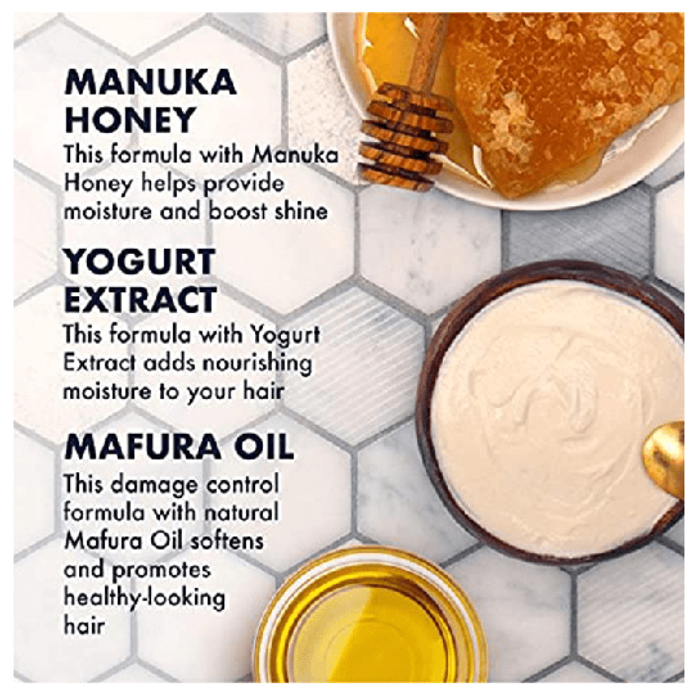 شيا مويستشر بلسم للشعر التالف بعسل المانوكا والزبادي 384 مل