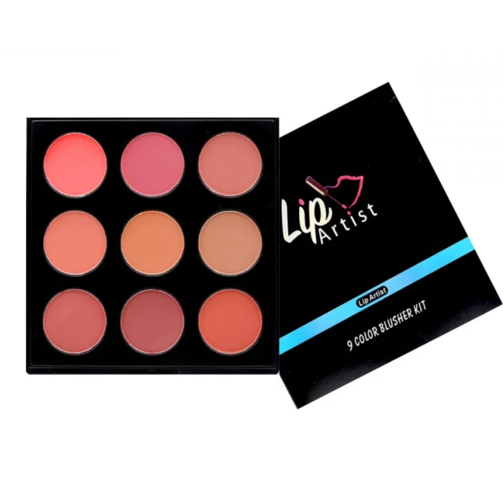 ليب ارتست باليت احمر خدود 9 الوان