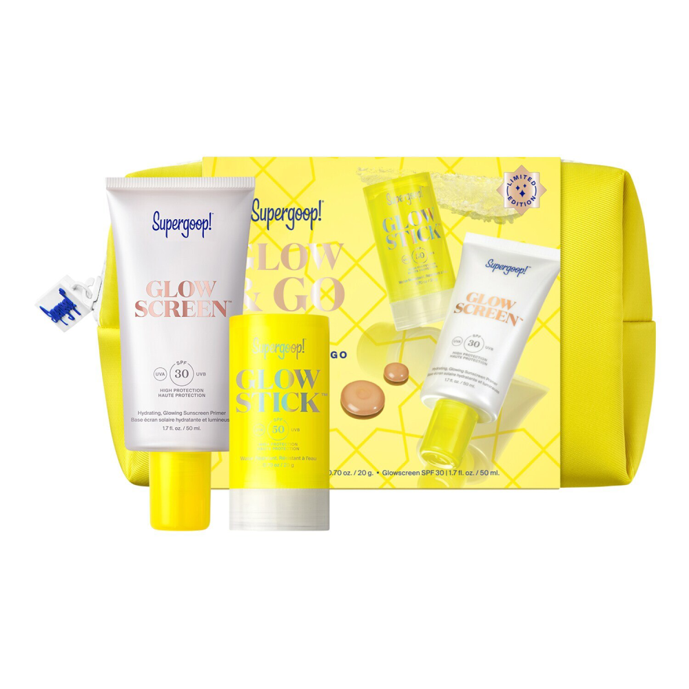 سوبر جوب مجموعة جلو اند جو الواقية من الشمس