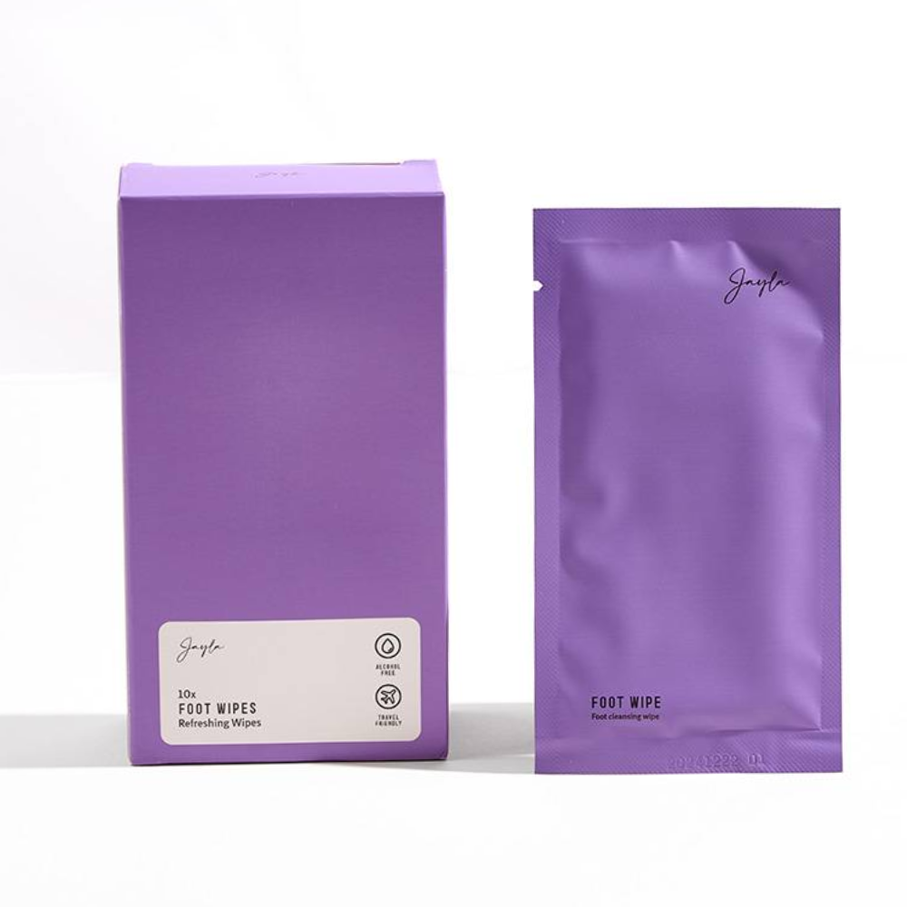 جيلا مناديل مبلله لتنظيف القدمين 10 مناديل