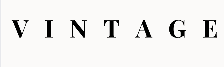 Vintage